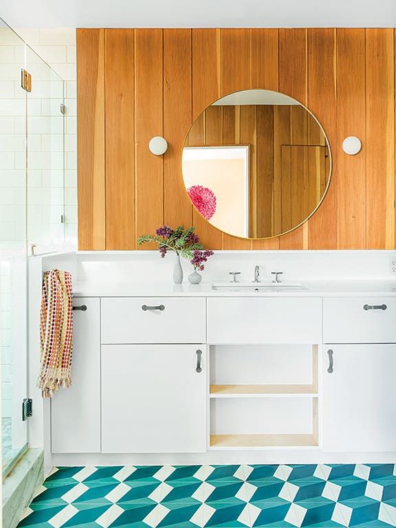 white vanity