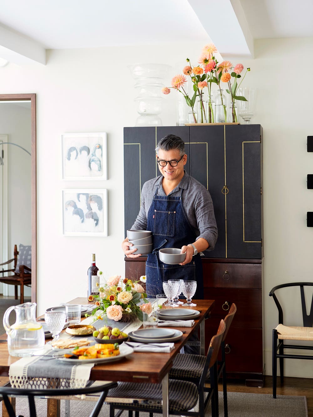 How to Create a Cool Fall Tablescape With No Pumpkins in Sight