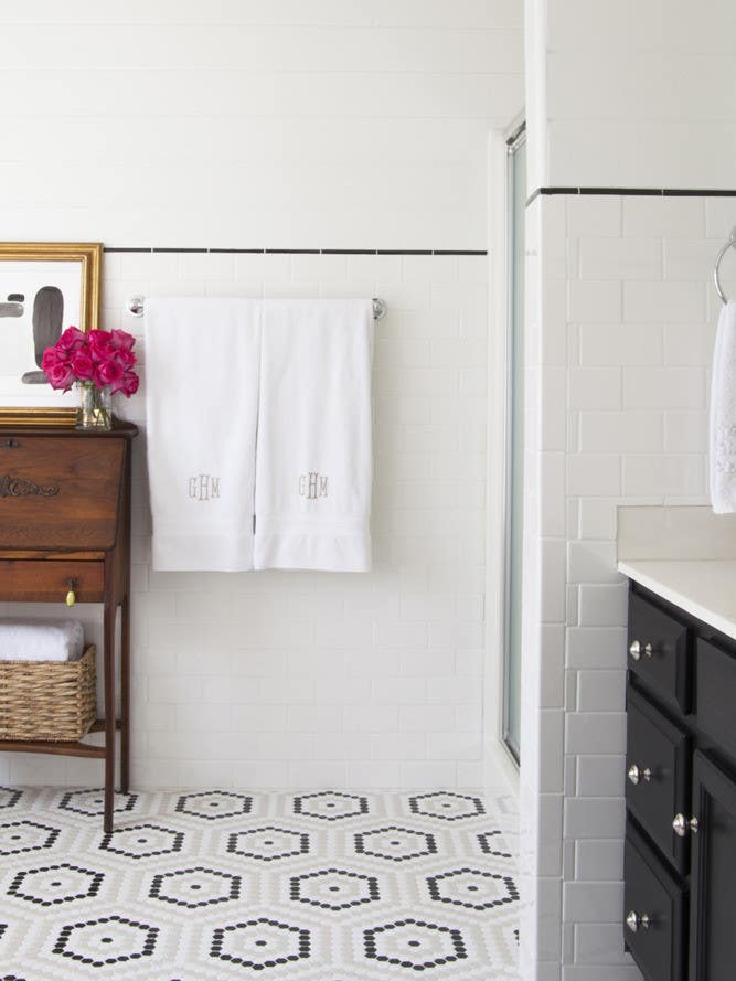 budget-friendly DIY bathroom redo
