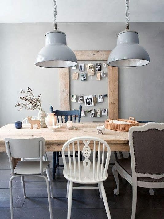 White Dining room