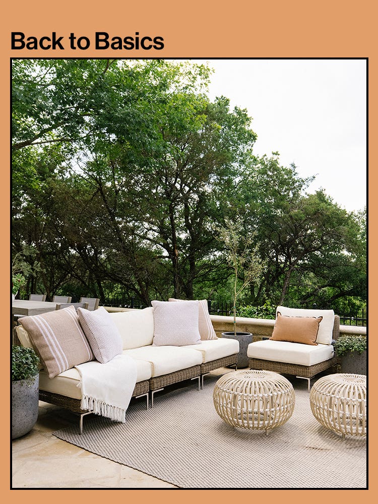 How to Clean Outdoor Cushions, Whether They Have Removable Covers or Not