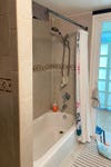 gray bathroom