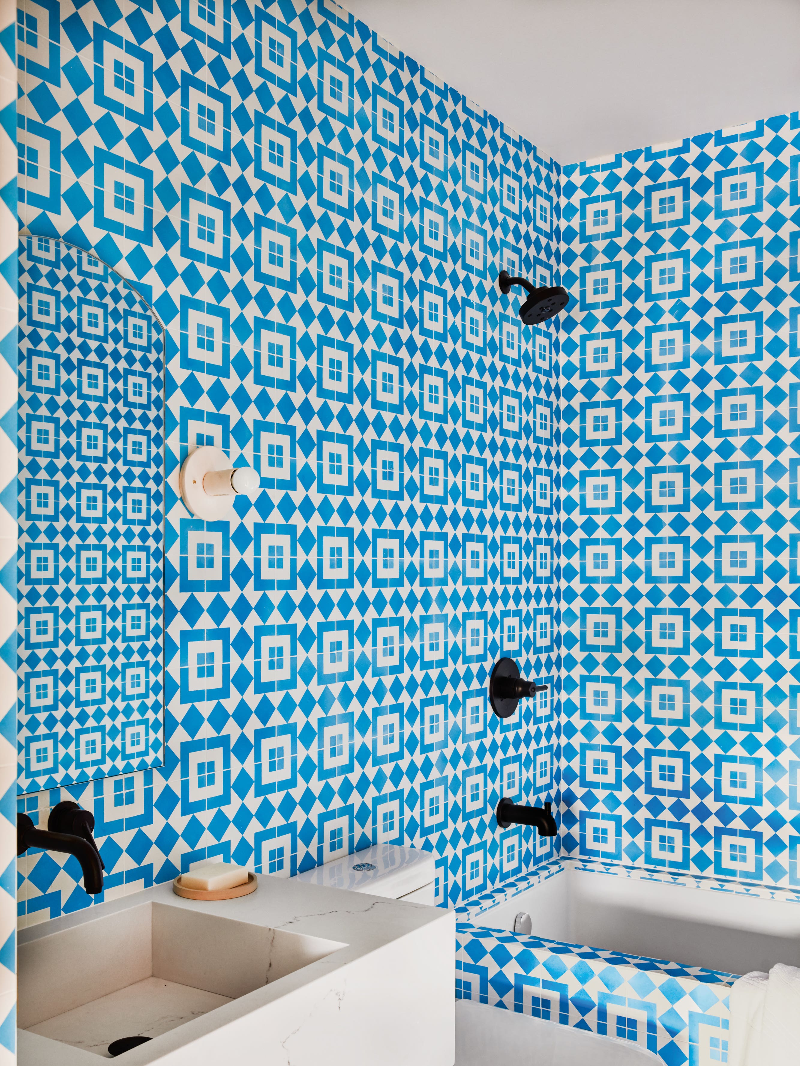 This Moroccan-Inspired Bathroom Is a Tile Lover’s Dream