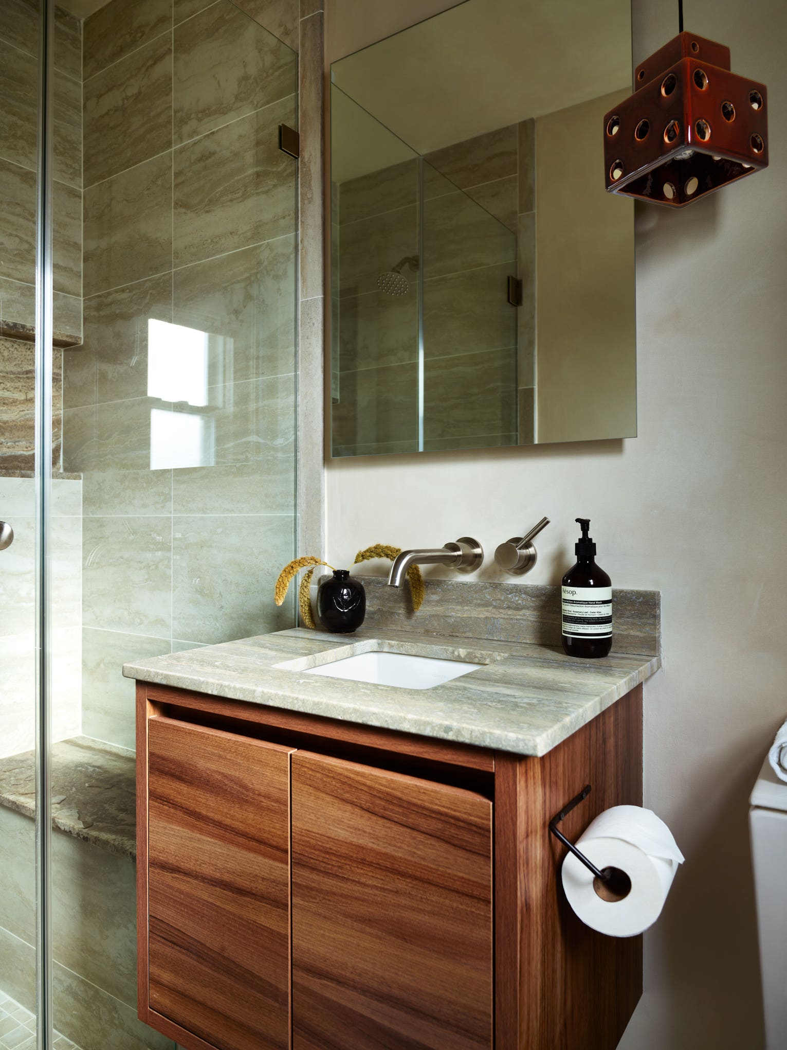 wood vanity