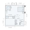 sketch of guest house
