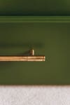 close up of bunk bed drawer