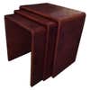 red nesting tables