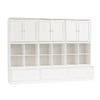 Cameron 3 x 3 Cubby & Cabinet Wall System