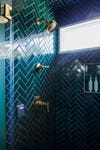 blue shower