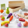 Wooden Supermarket Food Starter Set