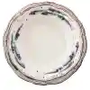 plate with fish border