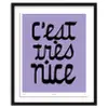 Clare V for Framebridge c'est tres nice print