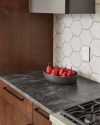 black formica counters