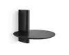 black shelf